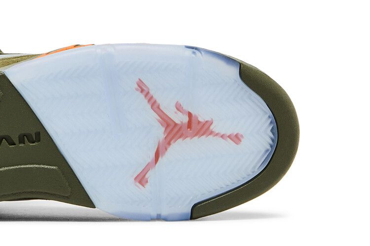 Кроссовки Air Jordan 5 Retro GS 'Olive' 2024