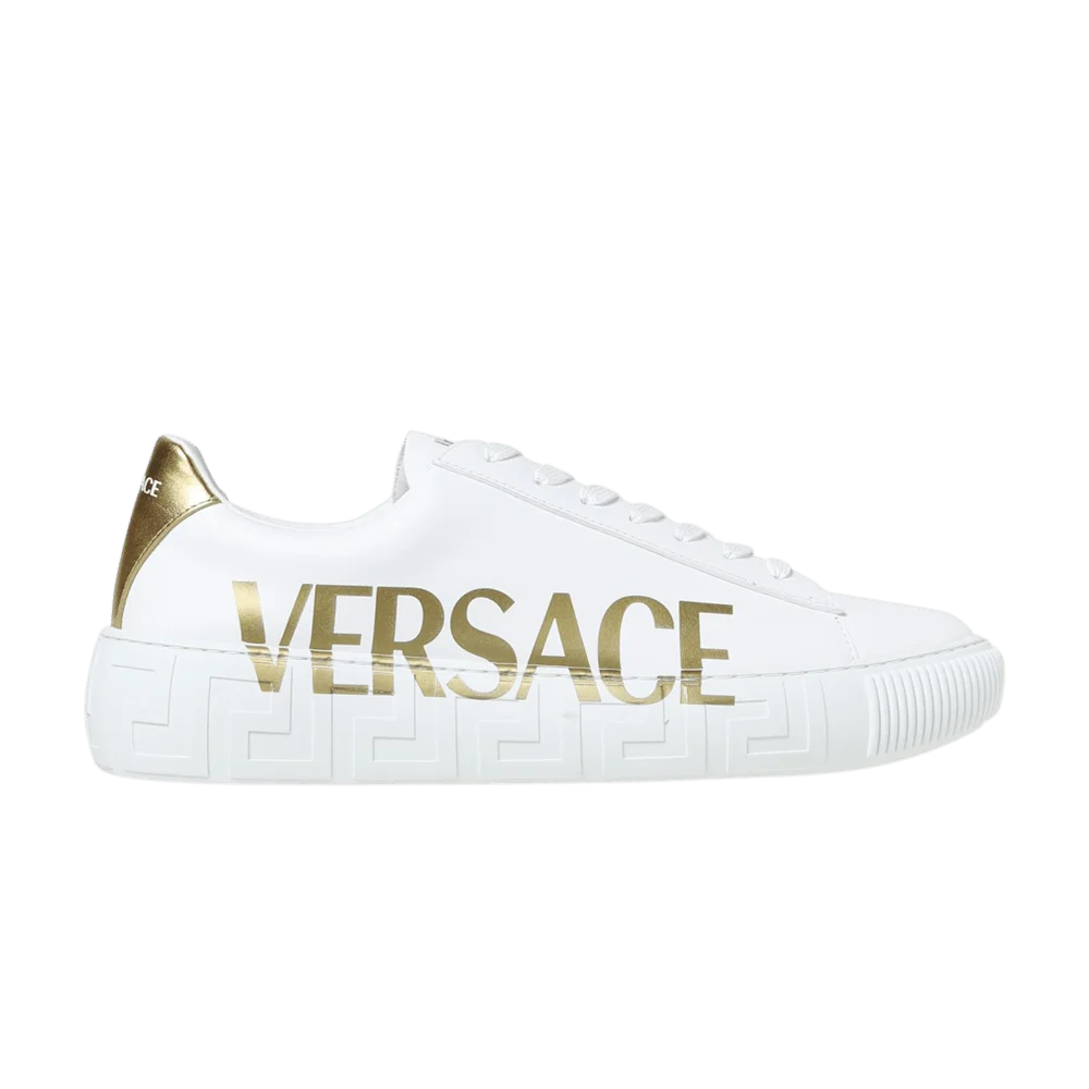 Кроссовки Versace Greca Sneaker 'White Gold'