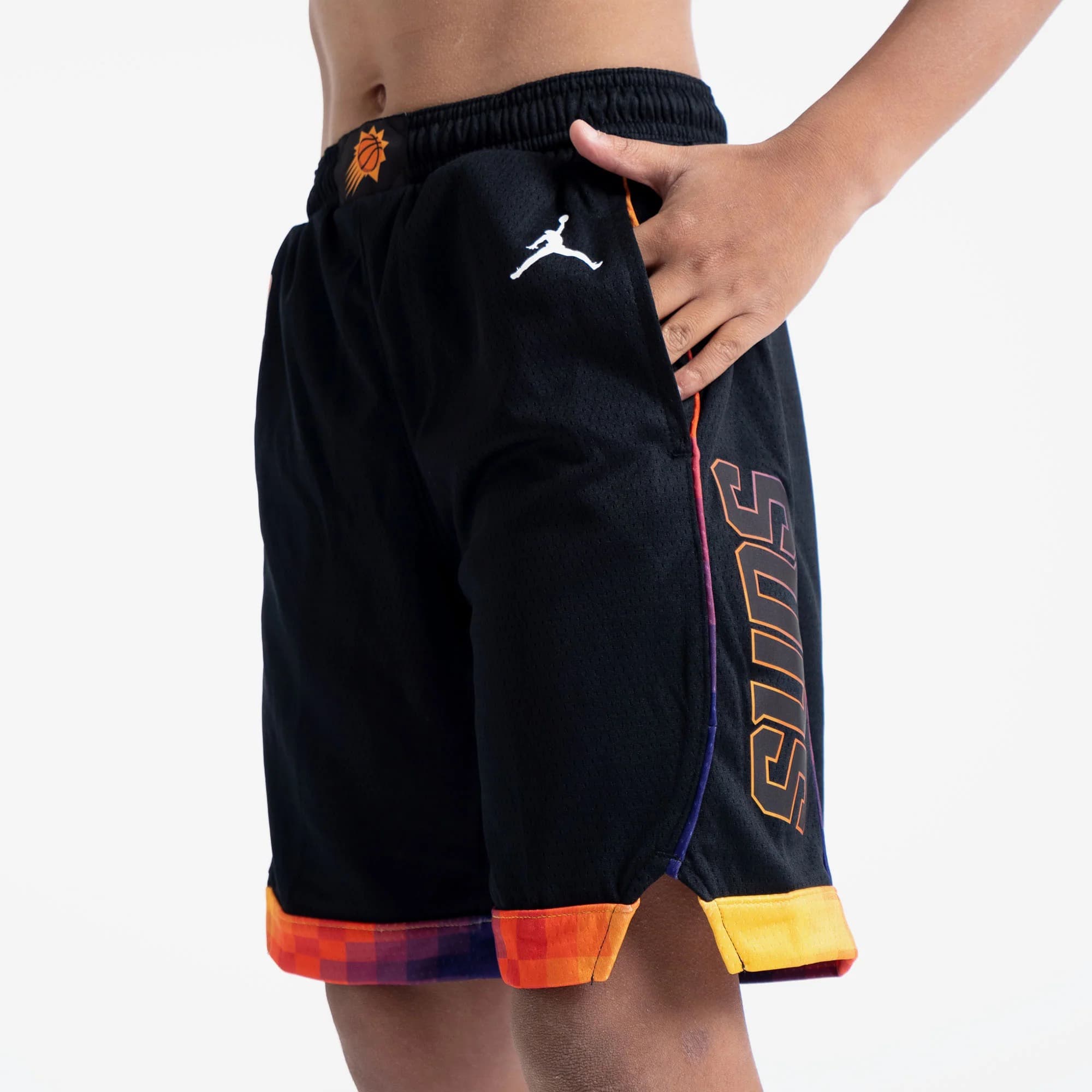 Спортивные шорты Nike Phoenix Suns 2024 Statement Edition Swingman Youth NBA Shorts
