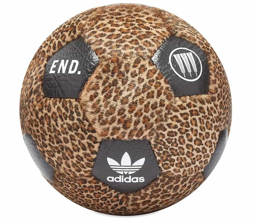 Футбольный мяч Neighborhood x END x adidas Away Soccer Ball Leopard