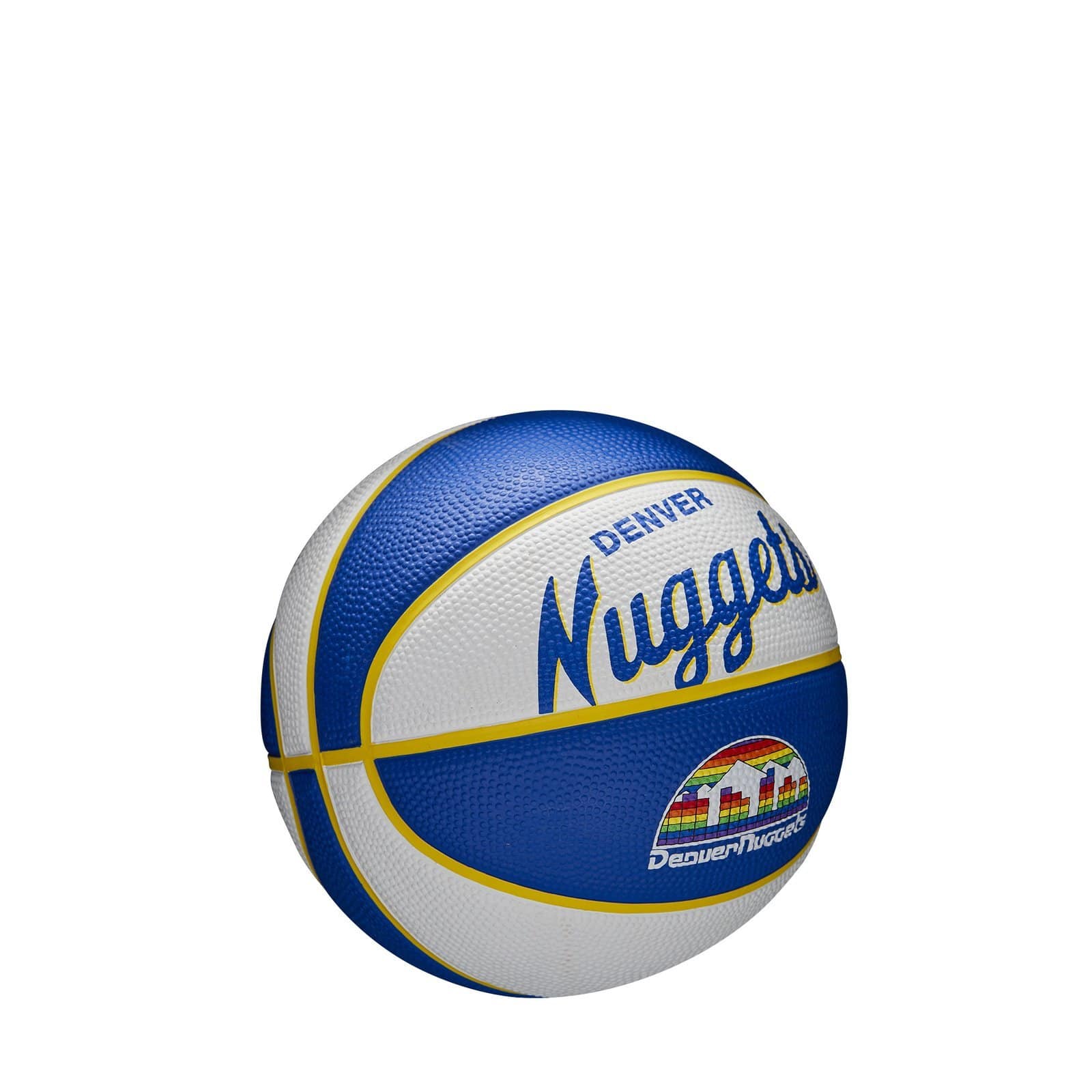 Wilson Denver Nuggets Team Logo Retro Mini NBA Basketball