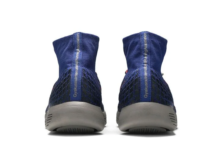 Кроссовки Gyakusou x NikeLab LunarEpic Flyknit Shield 'Deep Royal Blue'