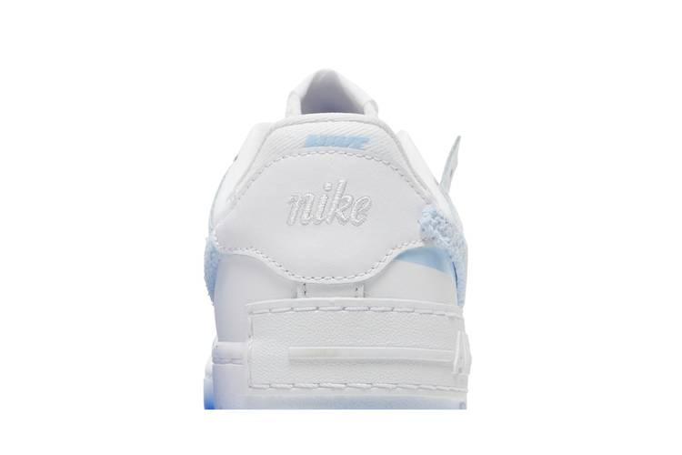 Кроссовки Nike Wmns Air Force 1 Shadow 'Chenille Swoosh - Blue Tint'