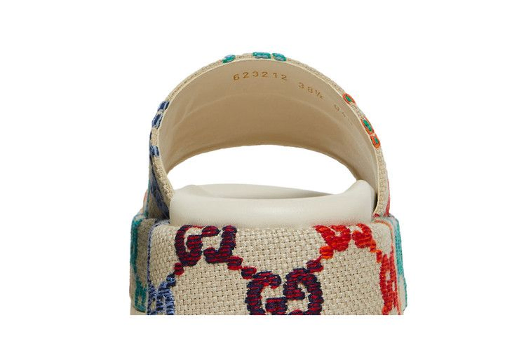 Сандалии Gucci Wmns Platform Sandal 'White Multi'