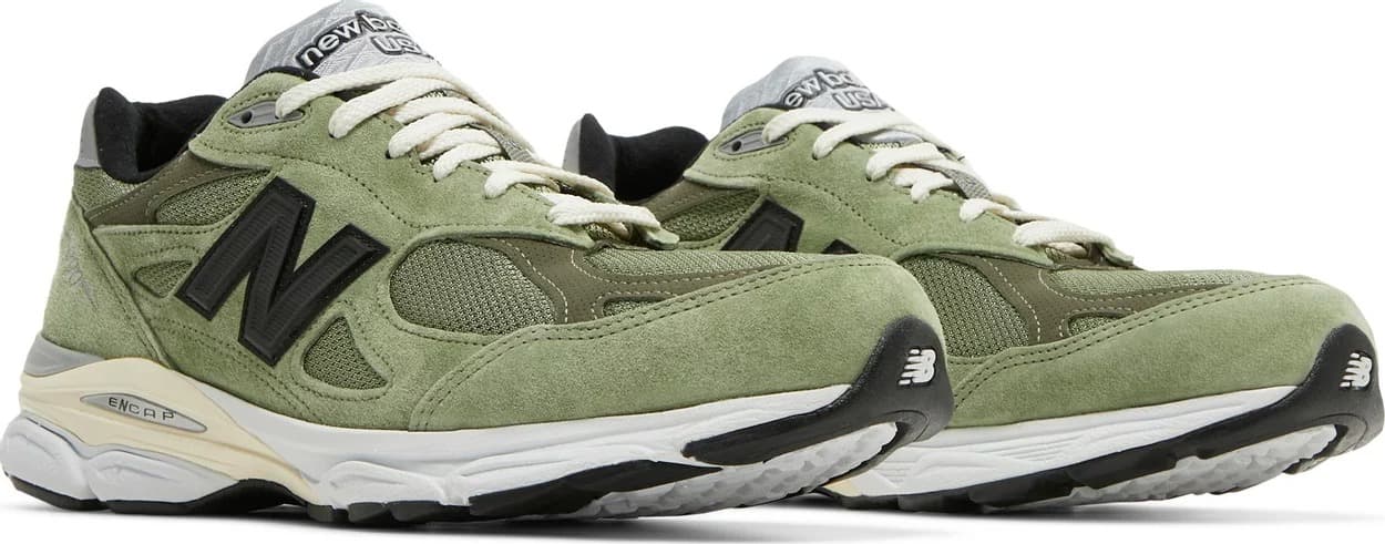 Кроссовки JJJJound x New Balance 990v3 Made In USA Olive