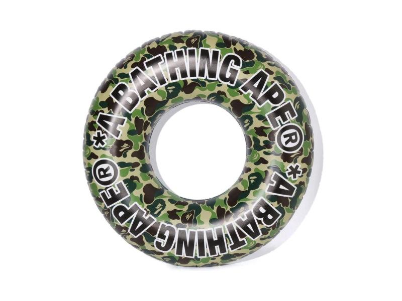 BAPE-ABC-Beach-Floating-Tube-Green