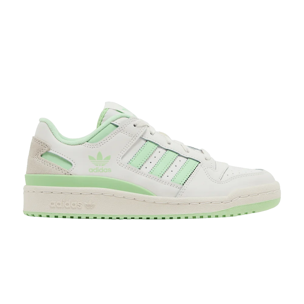 Krossovki-adidas-Wmns-Forum-Low-CL-White-Green-Spark
