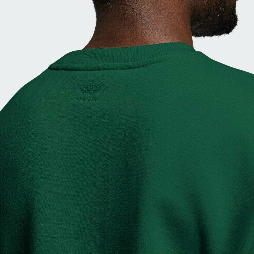 Свитшот adidas Pharrell Williams Basics Crewneck Sweatshirt Dark Green