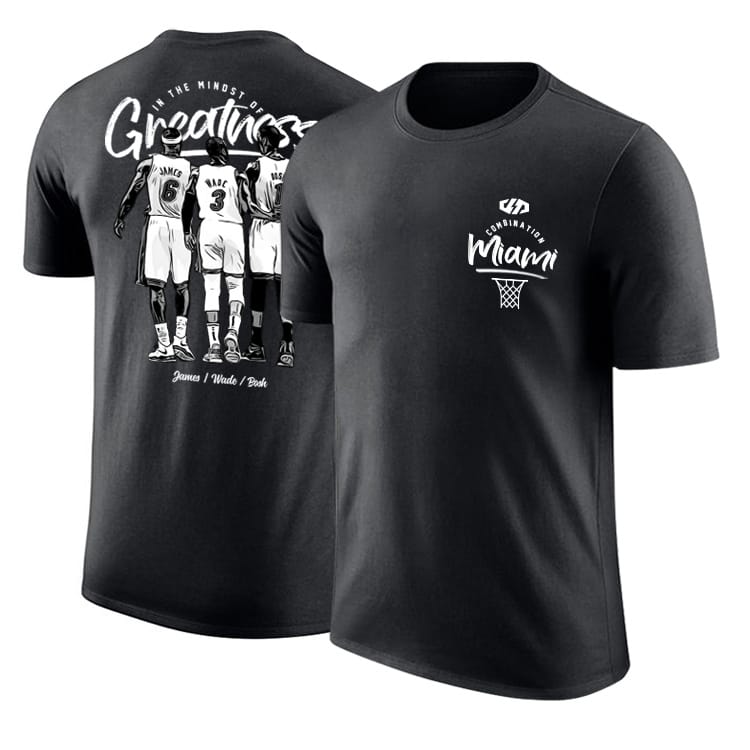 Футболка DPOY Greatness Miami Heat The Big Three T-shirt