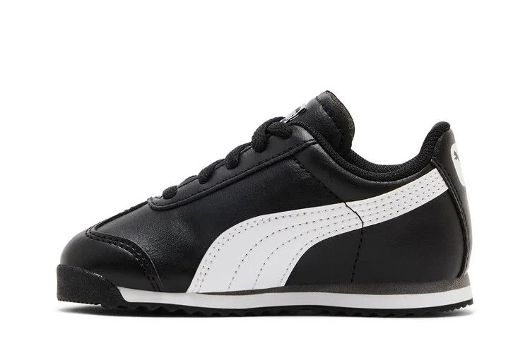 Кроссовки Puma Roma Basic Infant 'Black White'