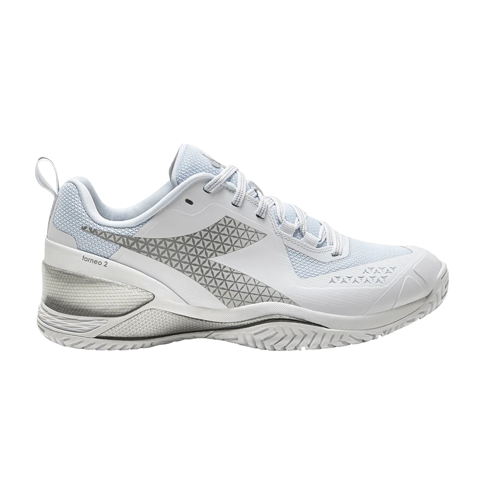 Кроссовки Diadora Wmns Blushield Torneo 2 AG 'White Silver'