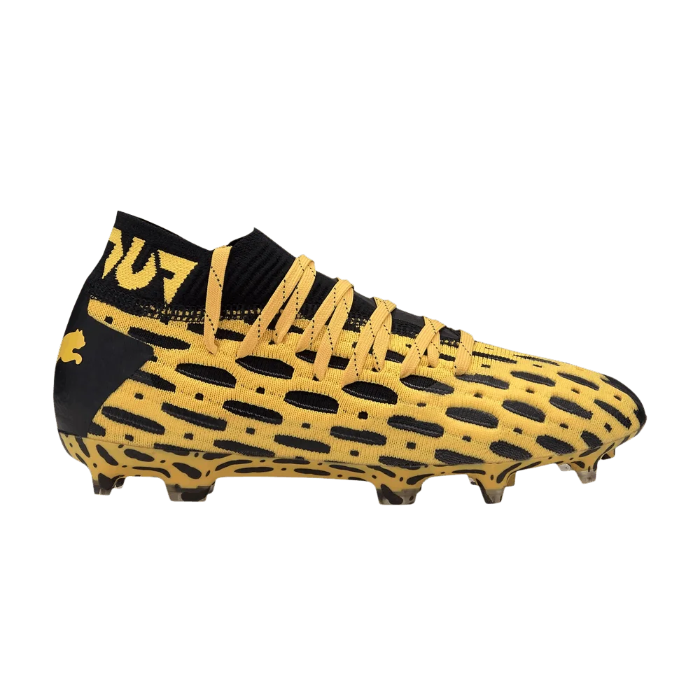 Кроссовки Puma Future 5.1 Netfit FG AG Jr 'Ultra Yellow Black'