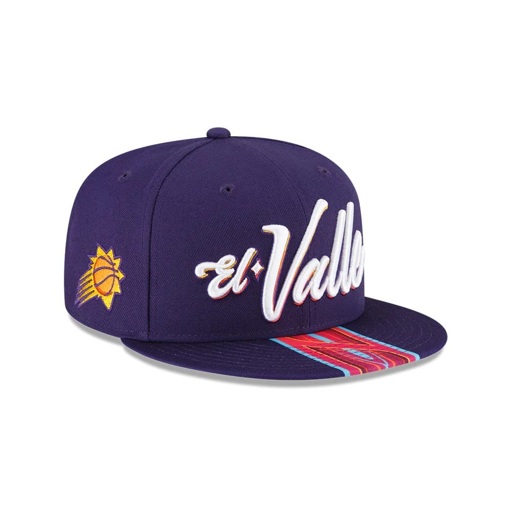 Бейсболка New Era Phoenix Suns 9FIFTY 2024 City Edition NBA Snapback Hat
