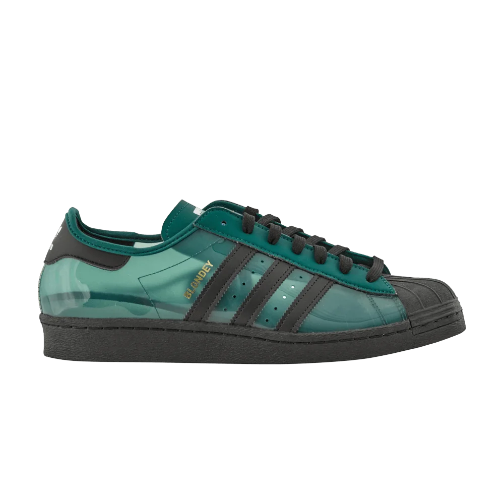 Krossovki-Blondey-McCoy-x-adidas-Superstar-Tourmaline-Green-Friends-Family