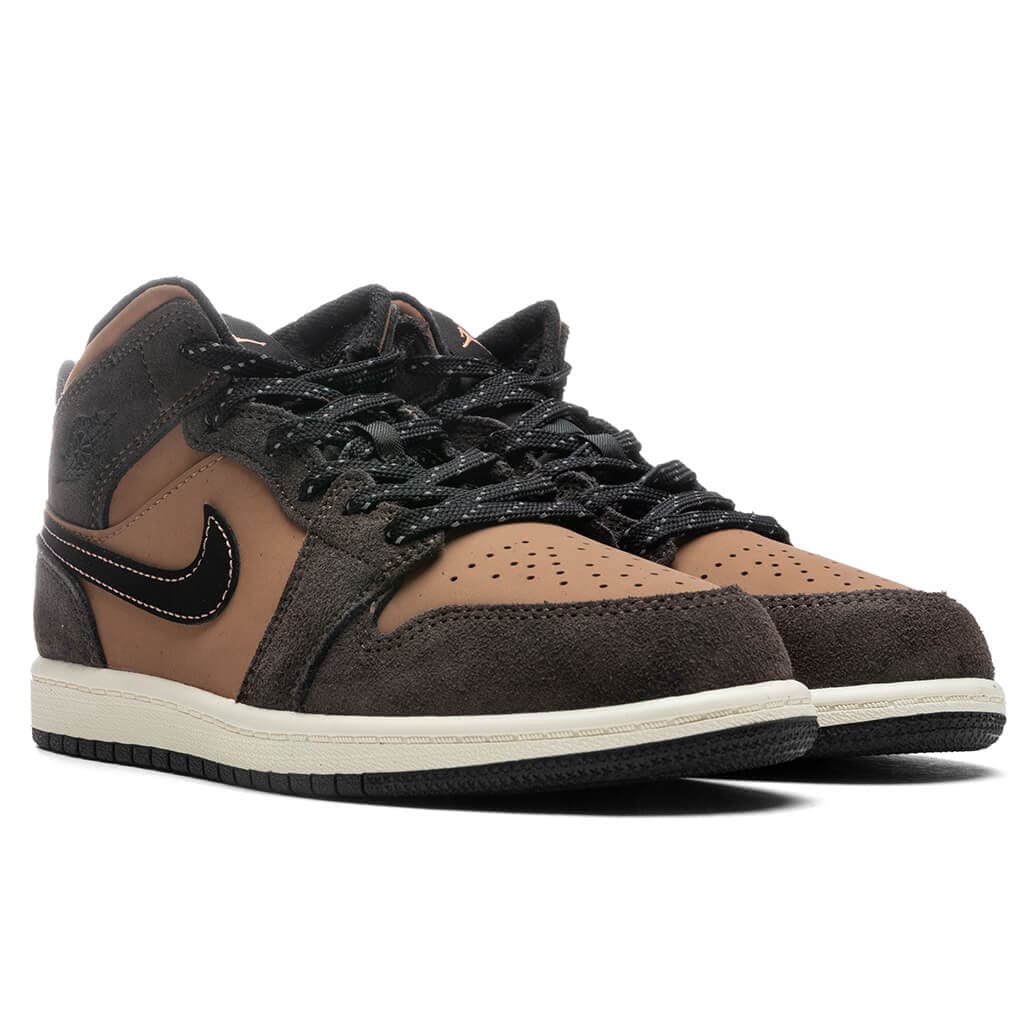 Кроссовки Air Jordan 1 Mid SE PS 'Earth Tone'