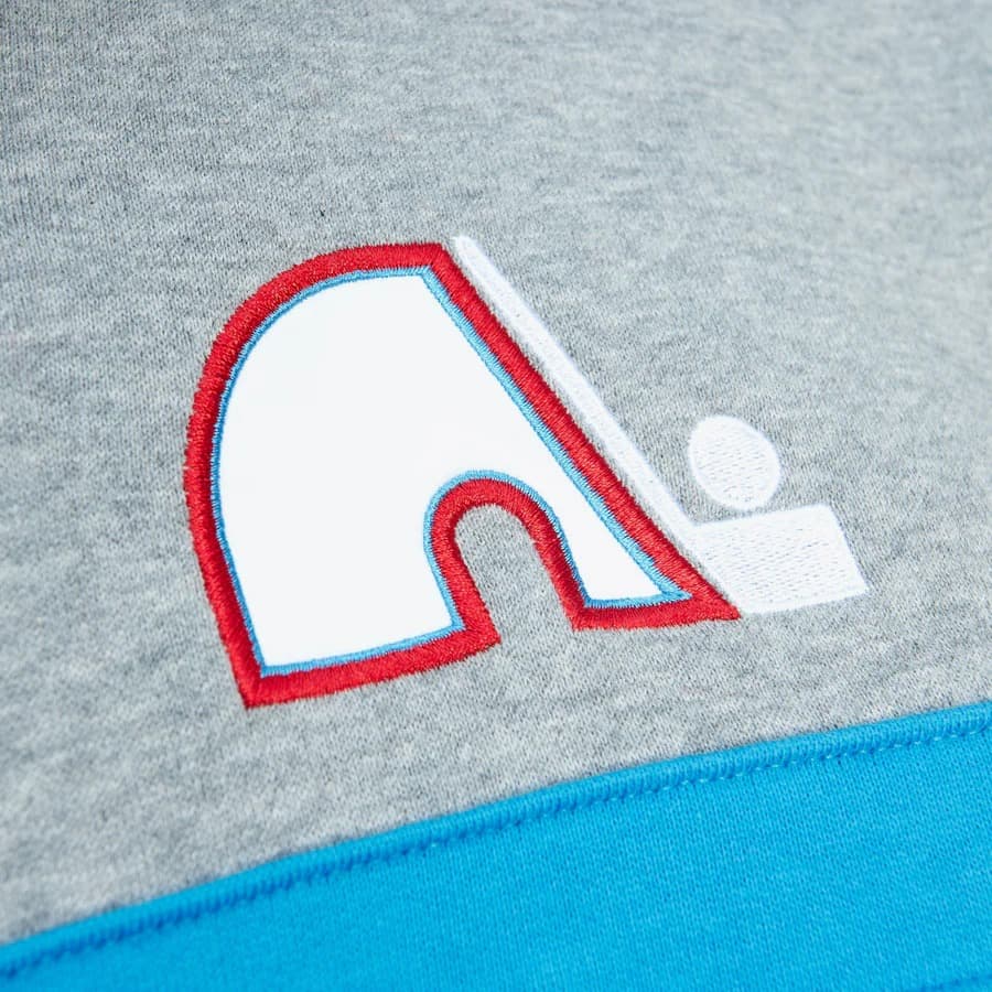 Худи Mitchell & Ness Red Quebec Nordiques Head Coach Pullover Hoodie