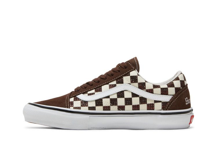 Supreme x Swarovski x Vans Skate Old Skool 'Brown'