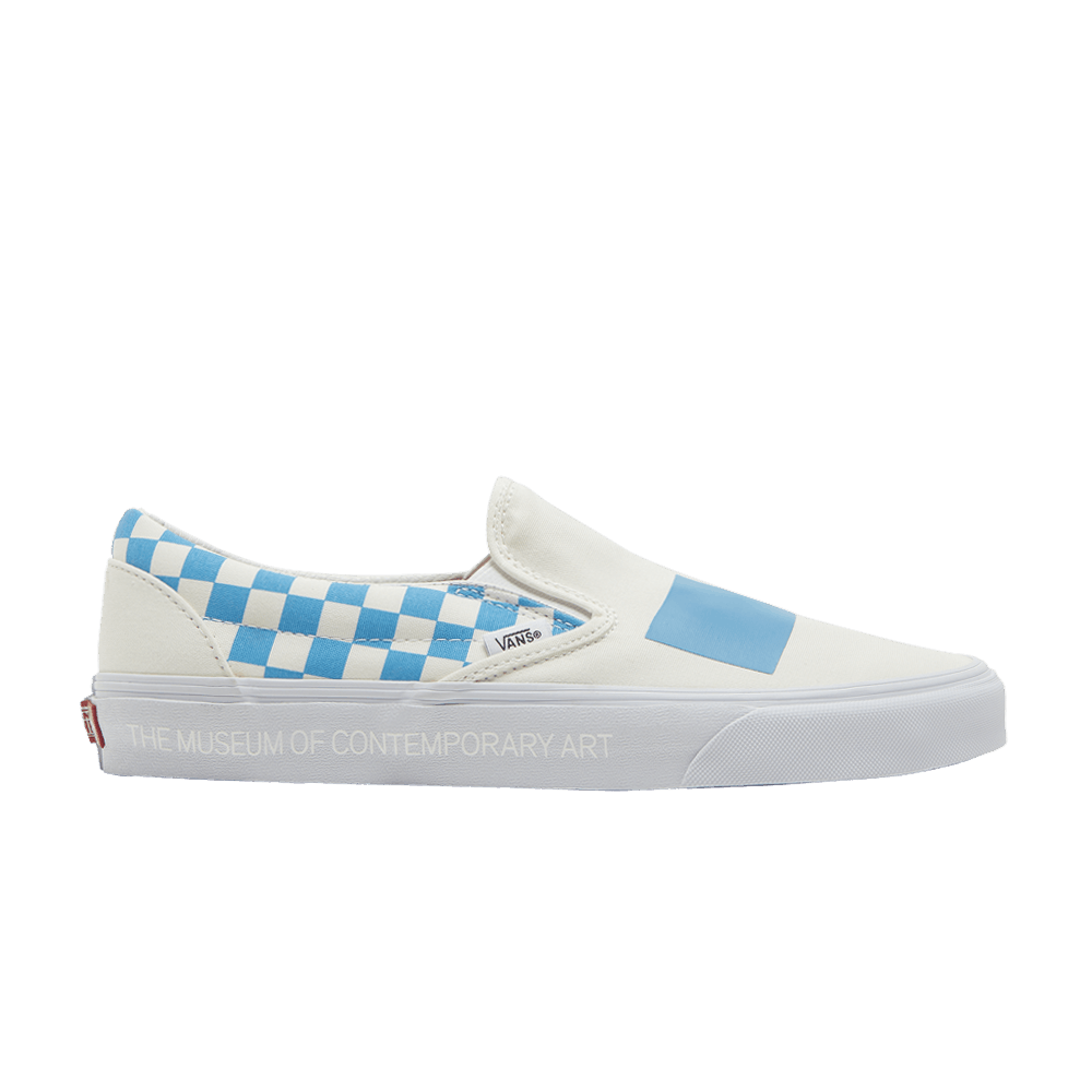 Кроссовки Vans MOCA x Classic Slip-On 'Checkerboard - Cyan'