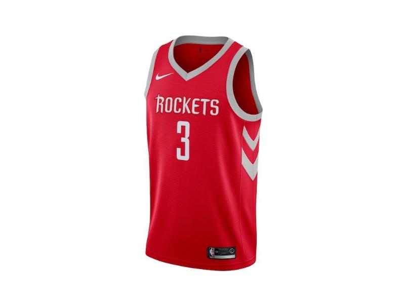 Баскетбольная джерси 2017-18 Chris Paul Rockets #3 Icon Red