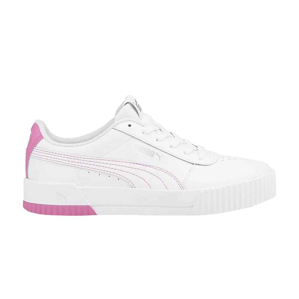 Krossovki-Puma-Wmns-Carina-Leather-White-Opera-Mauve