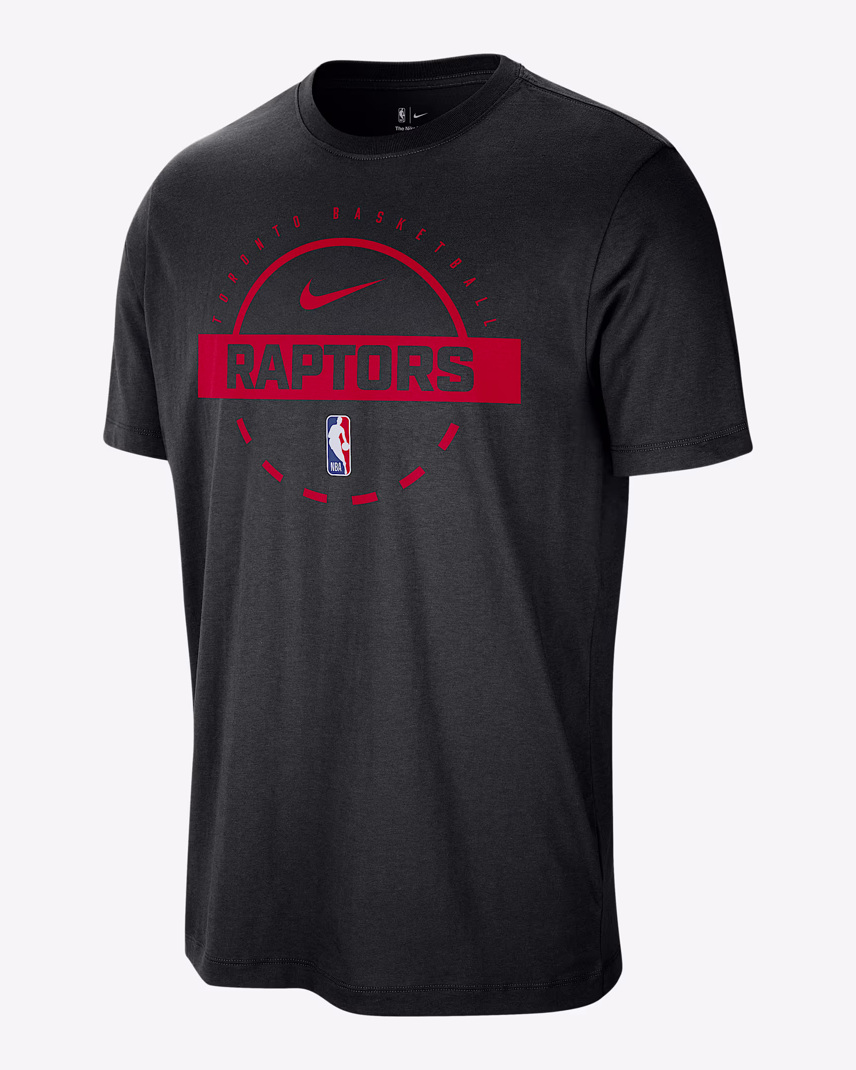 Мужская тренировочная футболка Nike NBA Toronto Raptors Black