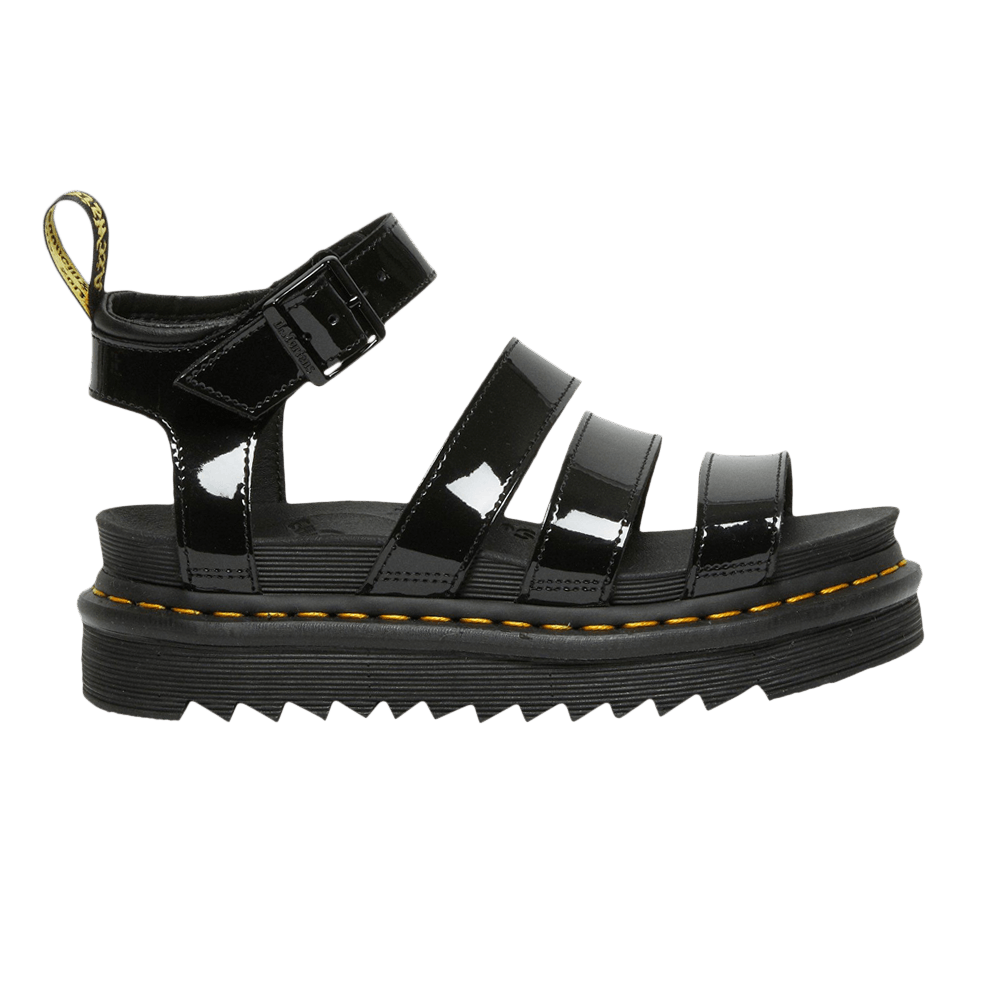 Dr. Martens Wmns Blaire Patent Leather Strap Sandal 'Black'