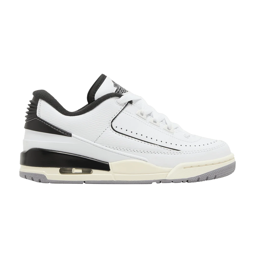 Кроссовки Air Jordan 2/3 GS 'White Black'