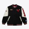 Mitchell-Ness-Black-Chicago-Bulls-Team-History-Vintage-Logo-Full-Snap-Varsity-Jacket-100x100