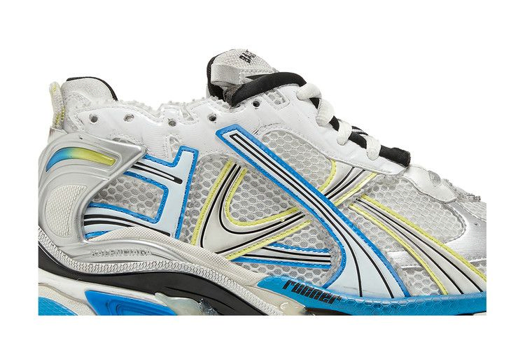 Кроссовки Balenciaga Runner Sneaker 'White Yellow Blue'
