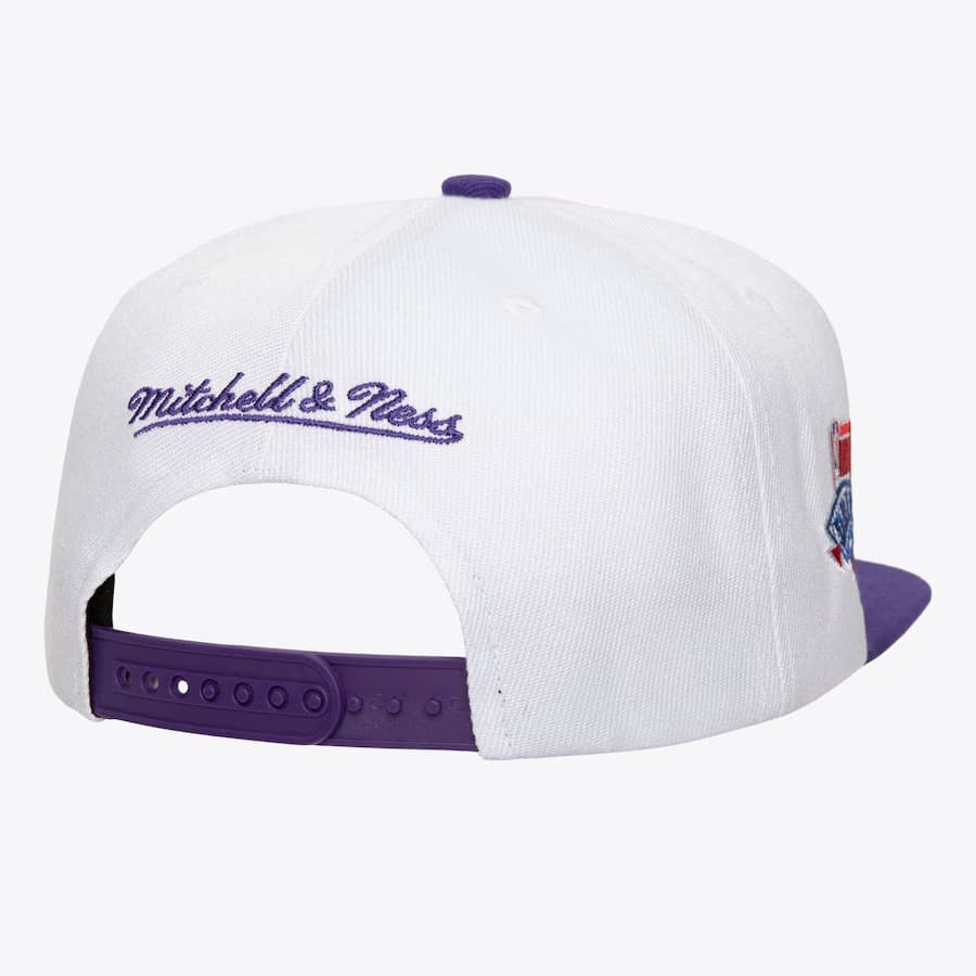Mitchell-Ness-White-Los-Angeles-Lakers-1996-NBA-Draft-Hardwood-Classics-Snapback-Hat-1