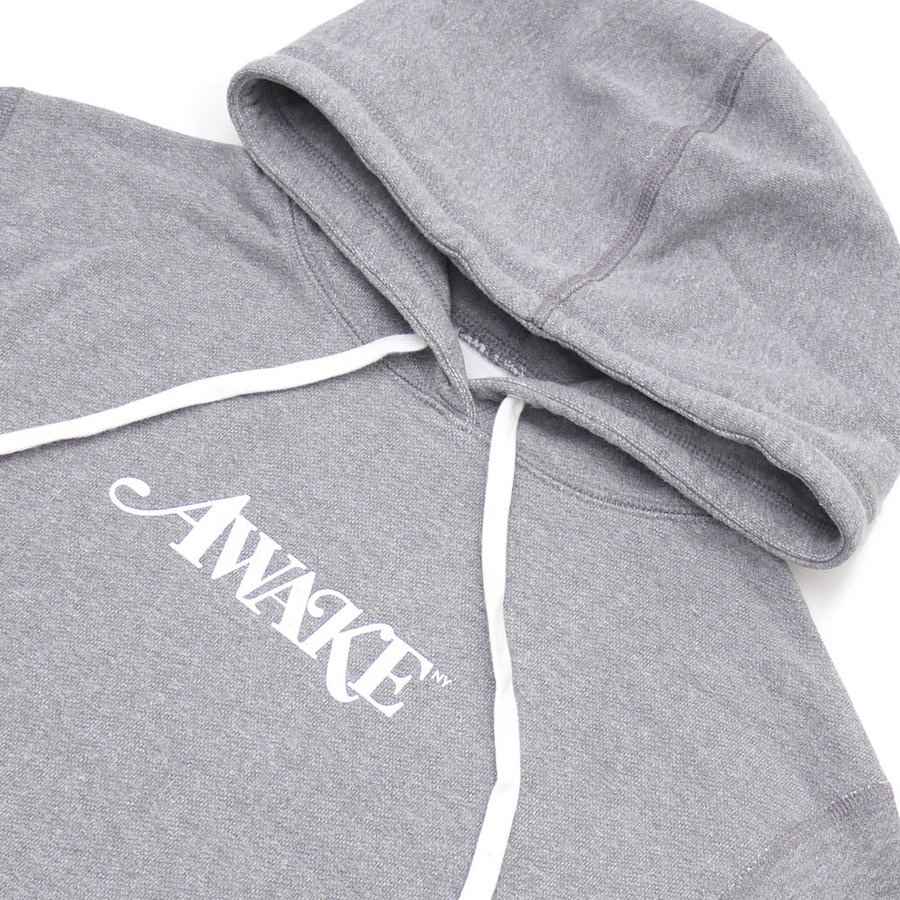 Худи Awake Metallic Foil Logo Hoodie Gray