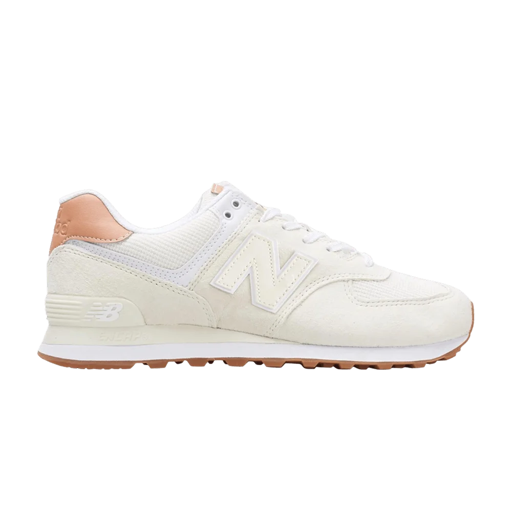 Кроссовки New Balance 574 'Ecru Tint Mahogany'