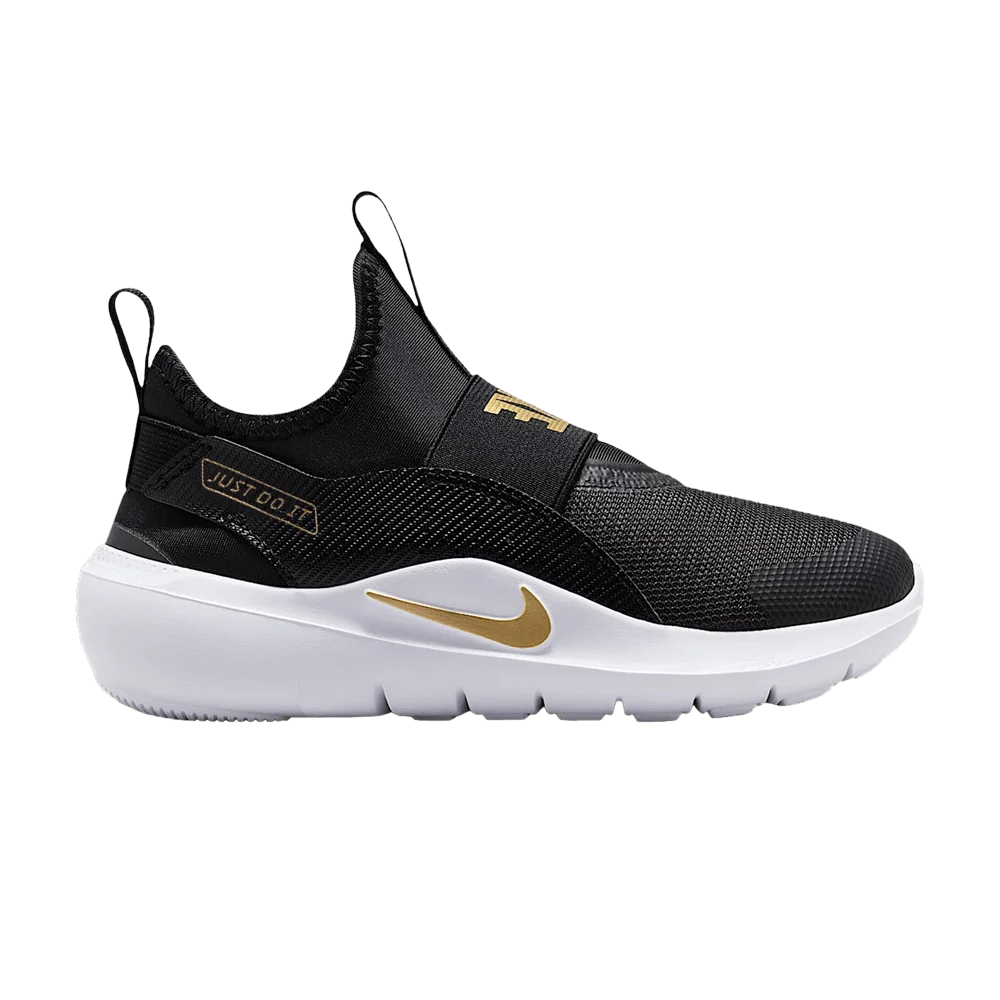 Krossovki-Nike-Flex-Runner-4-PS-Black-White-Blur