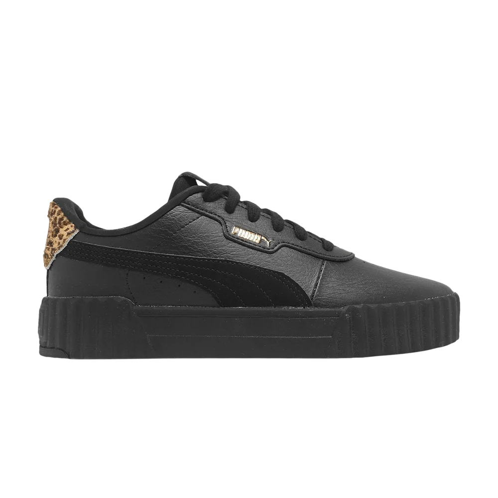 Krossovki-Puma-Wmns-Carina-3.0-Animal-Flair-Black