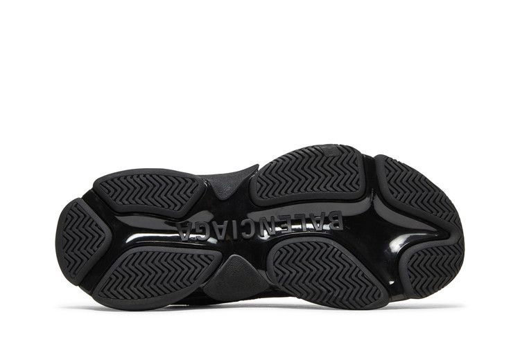 Кроссовки Balenciaga Triple S Sneaker 'Allover Logo - Black'