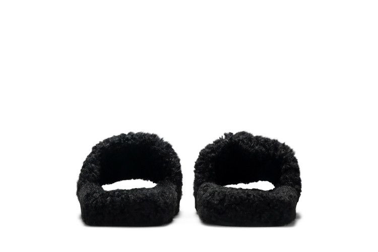 Кроссовки Balenciaga Furry Slides 'Black'