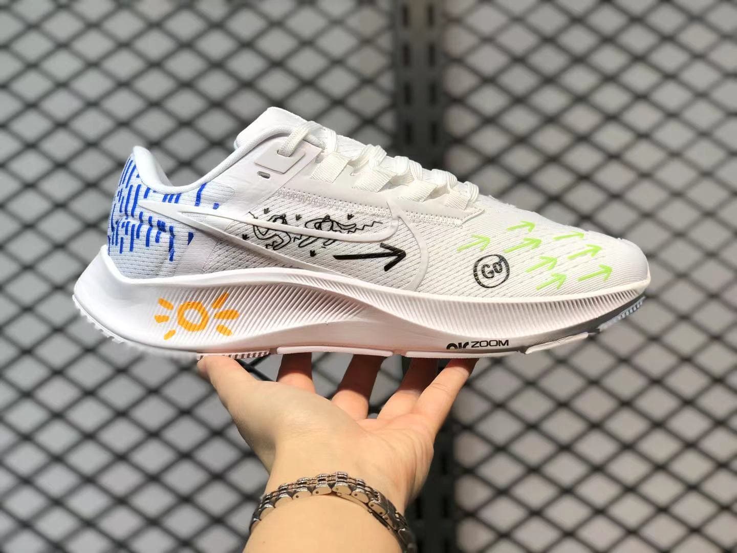 Кроссовки Joy Yamusangie x Nike Air Zoom Pegasus 38 'Running Thoughts - White'