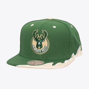 Mitchell-Ness-Hunter-Green-Milwaukee-Bucks-Rising-Tide-OG-Snapback-Hat-300x300