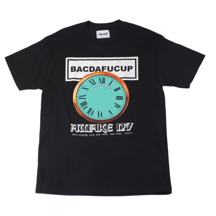 Awake-BACDAFUCUP-Tee-Black