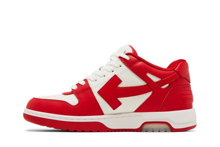 Кроссовки Off-White Out of Office 'Red White' 2024