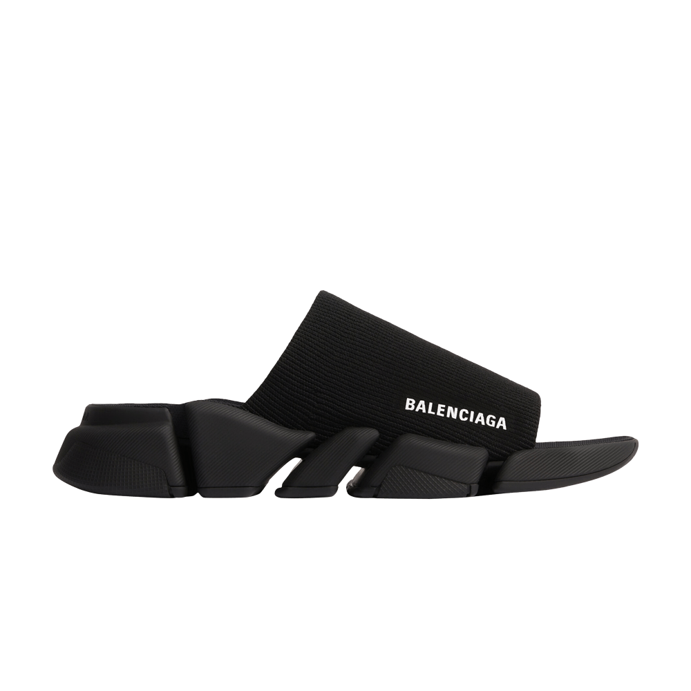 Balenciaga Speed 2.0 Slide Sandal 'Black'