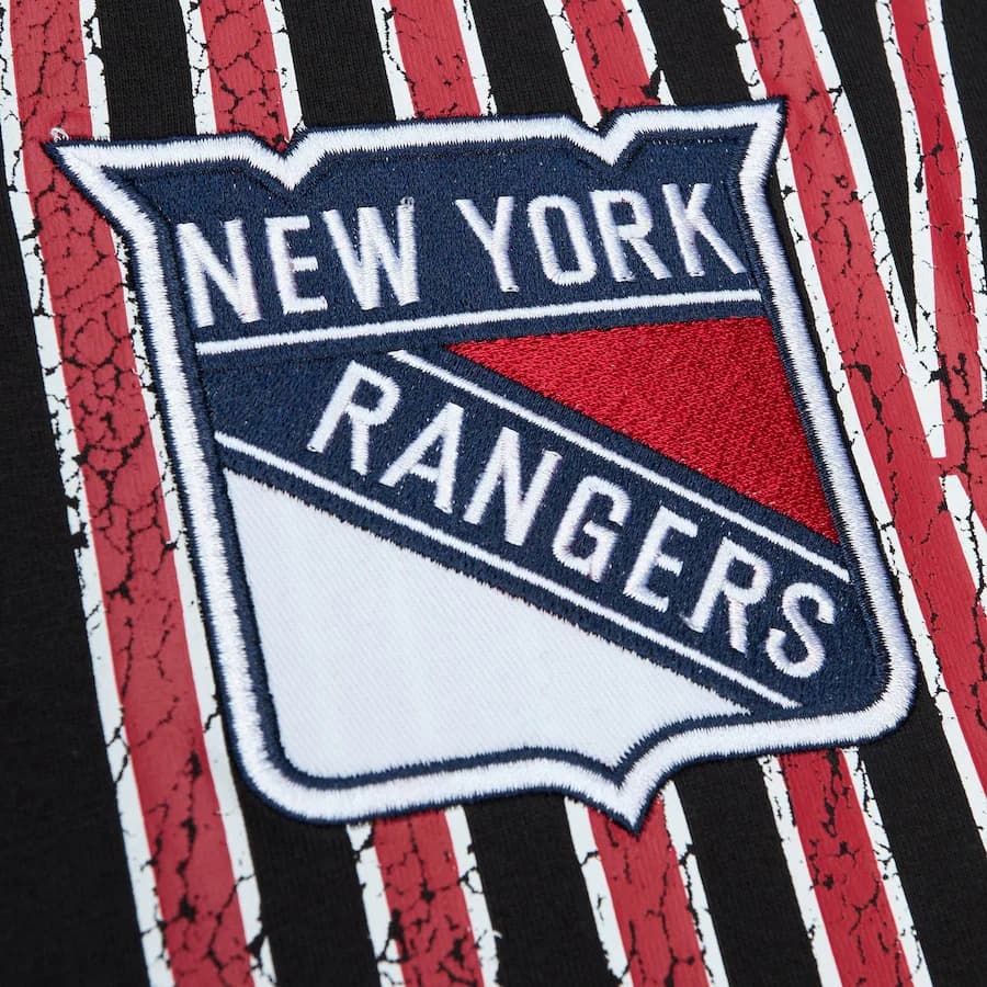 Футболка Mitchell & Ness Black New York Rangers Team OG Premium T-Shirt