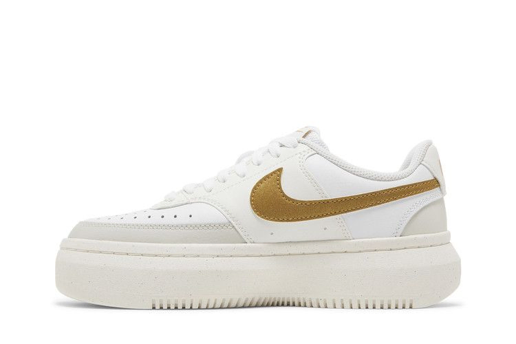 Кроссовки Nike Wmns Court Vision Alta 'Sail Metallic Gold'