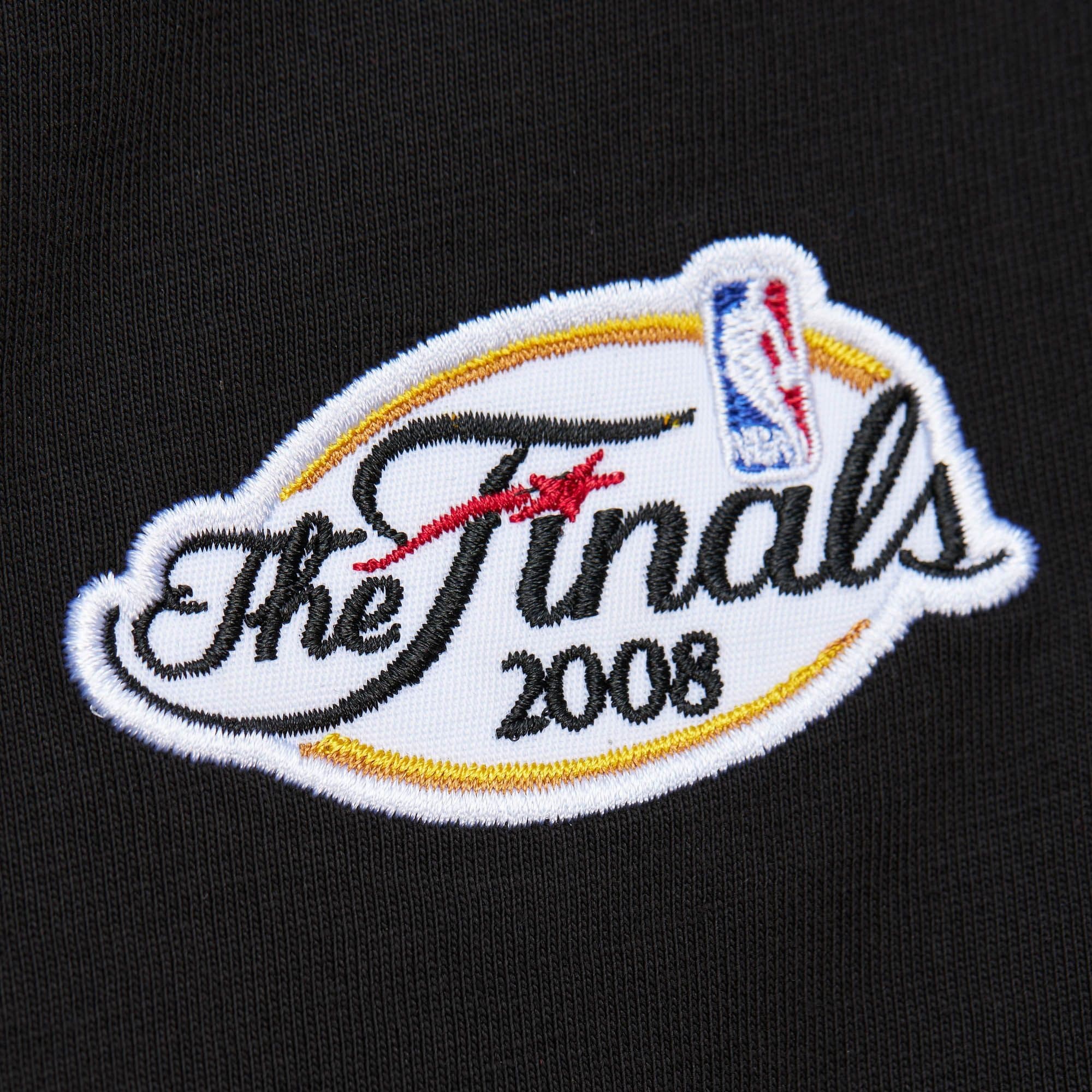 Футболка Mitchell & Ness Jacquard Ringer SS Vintage Logo Boston Celtics T-Shirt