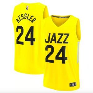 2022-23-Utah-Jazz-24-Walker-Kessler-Fast-Break-Icon-Yellow-Jersey-1-300x300