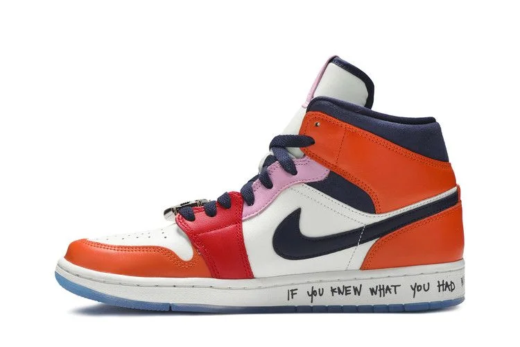 Кроссовки Melody Ehsani x Wmns Air Jordan 1 Mid 'Fearless'