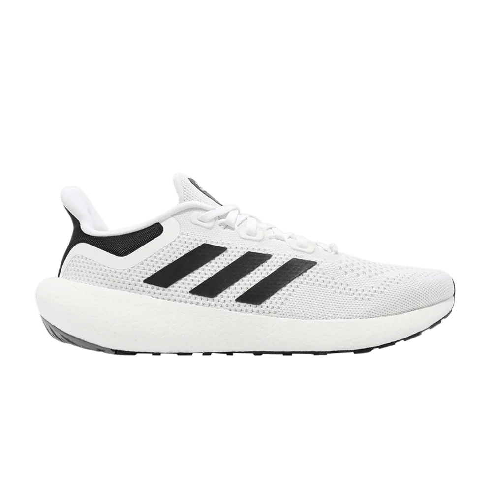 Krossovki-Adidas-PureBoost-Jet-White-Black
