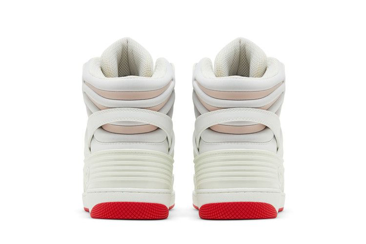 Кроссовки Gucci Basket High 'White Demetra Red'
