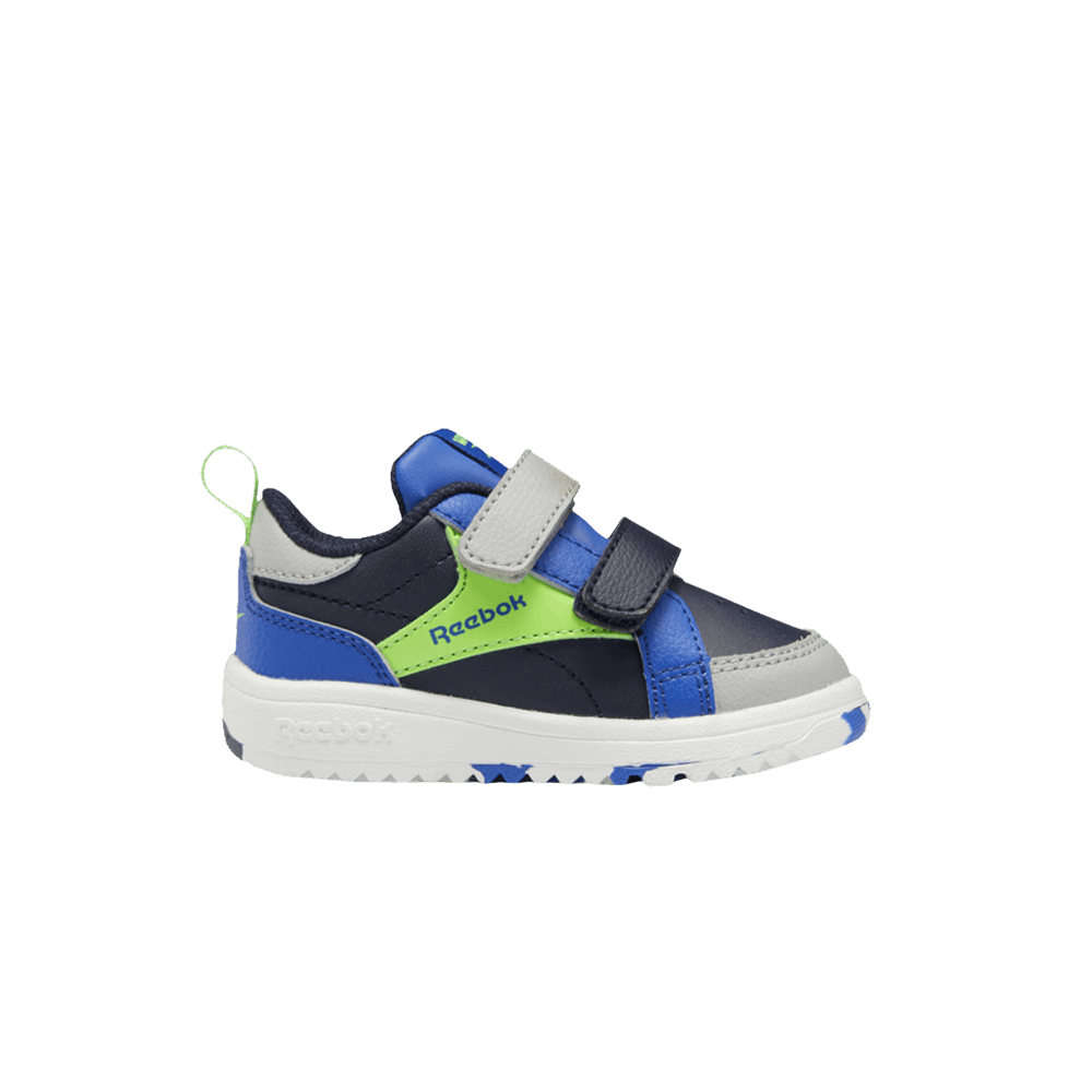 Кроссовки Reebok Weebok Clasp Low Toddler 'Navy Solar Lime Camo'