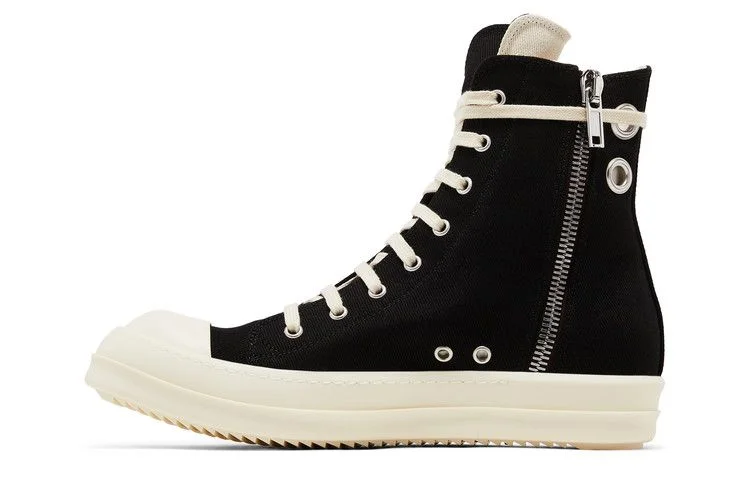 Кроссовки Rick Owens DRKSHDW Hollywood High 'Black Milk'